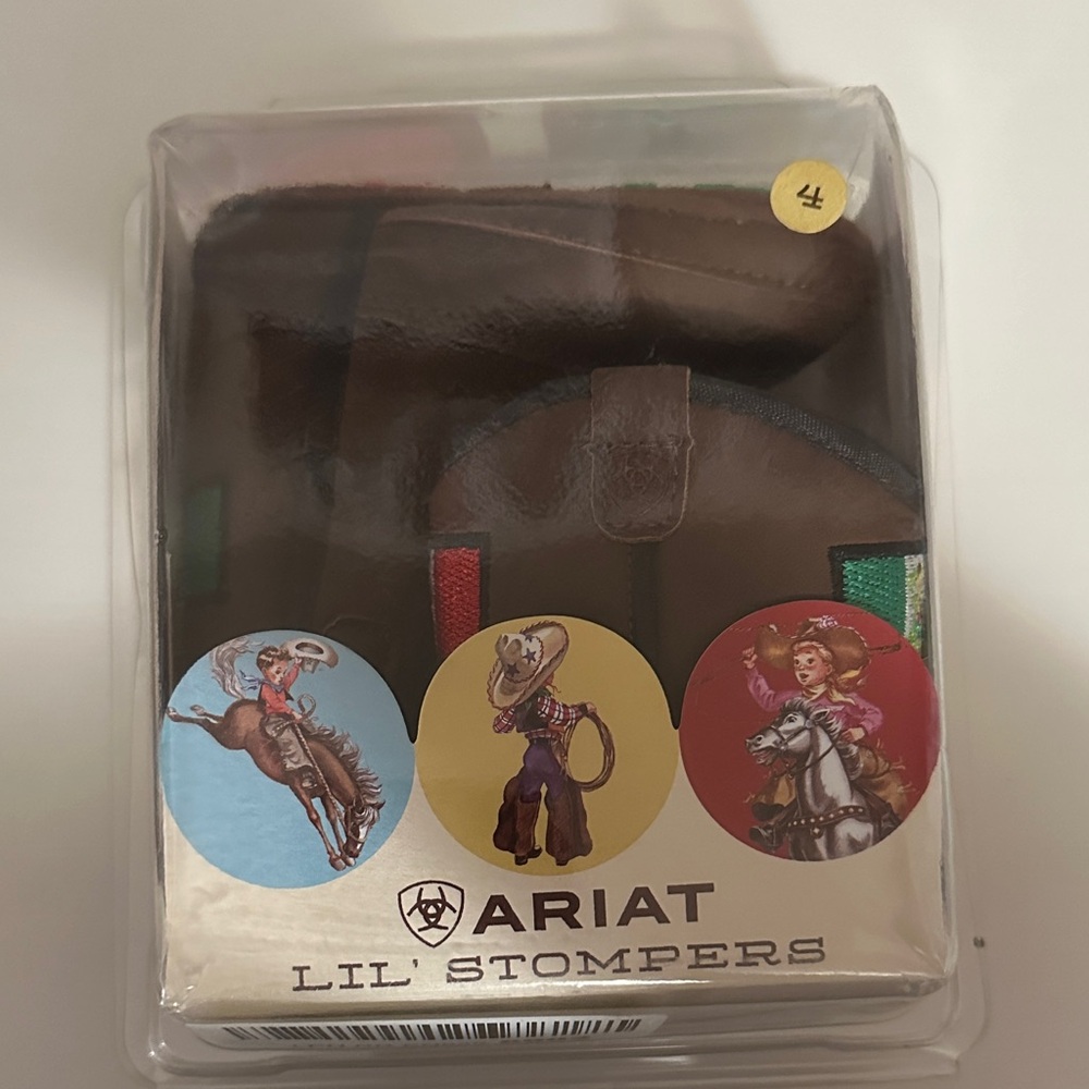 Ariat Lil' Stompers Brown Baby Boots